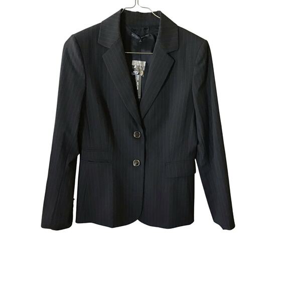 Antonio Melani  Womens Pinstripe Jacket Size 8 Business Suit Jacket NWT - Picture 1 of 4